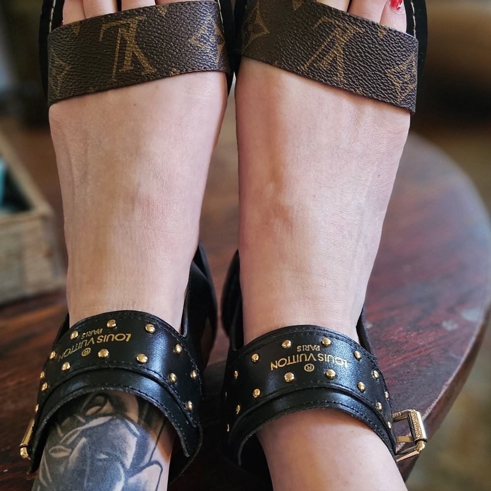 Louise Vuitton nomad gladiator sandle